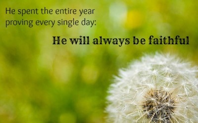 3 Years {Bless the Lord}