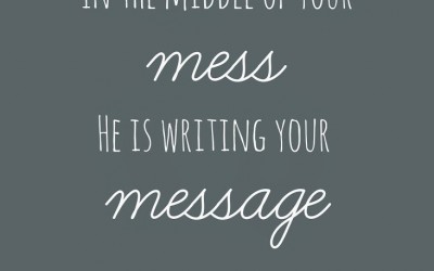 Mess {Five Minute Friday}