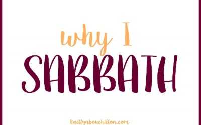 Why I Sabbath