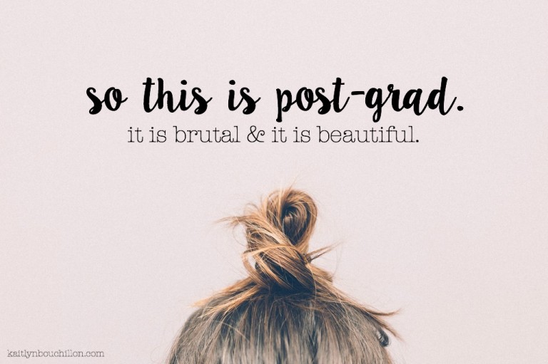 The Thing About PostGrad