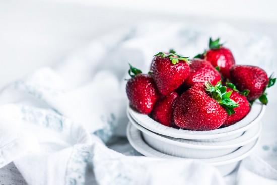 Finding quiet in a swirling world can begin with a bowl of strawberries.