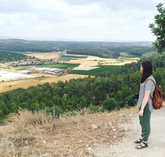 Overlooking the Valley of Elah - KaitlynBouchillon.com