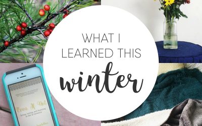 What I Learned This Winter