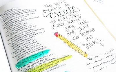 You Were Created to Create {giveaway!}